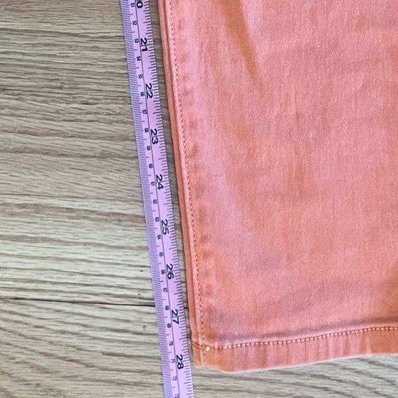 Michael Kors Izzy Skinny Jeans Size 14 Orange - Picture 6 of 10